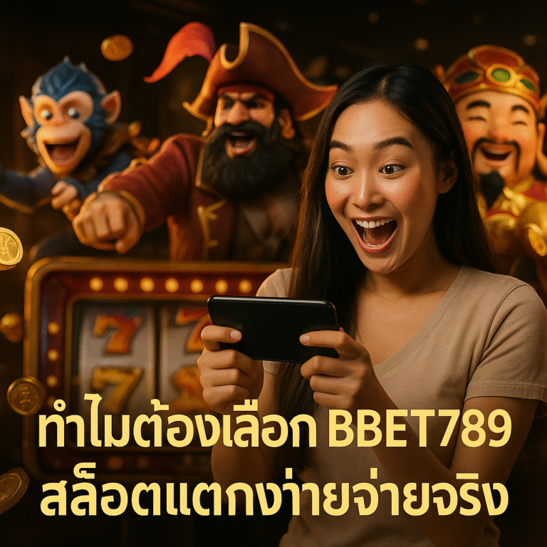 ทำไมต้องเลือก BBET789 สล็อตแตกง่ายจ่ายจริง