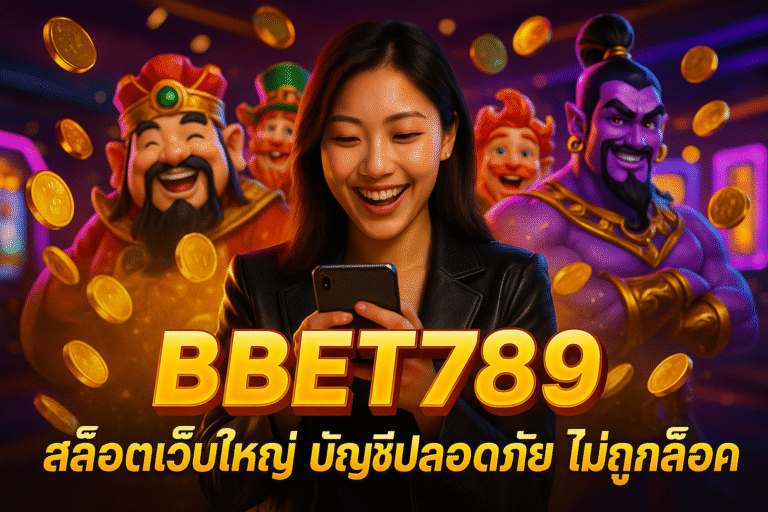 BBET789 สล็อตเว็บใหญ่ บัญชีปลอดภัย ไม่ถูกล็อค