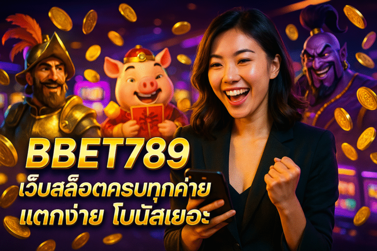 BBET789 เว็บสล็อตครบทุกค่าย แตกง่าย โบนัสเยอะ