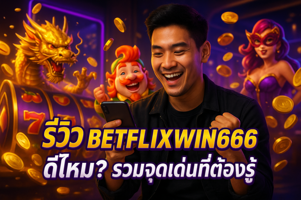 รีวิว BETFLIXWIN666 ดีไหม? รวมจุดเด่นที่ต้องรู้