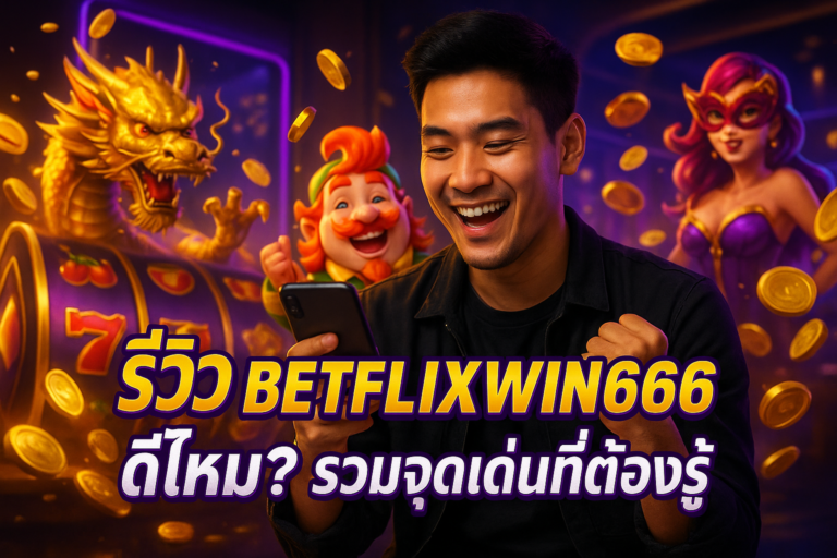 รีวิว BETFLIXWIN666 ดีไหม? รวมจุดเด่นที่ต้องรู้