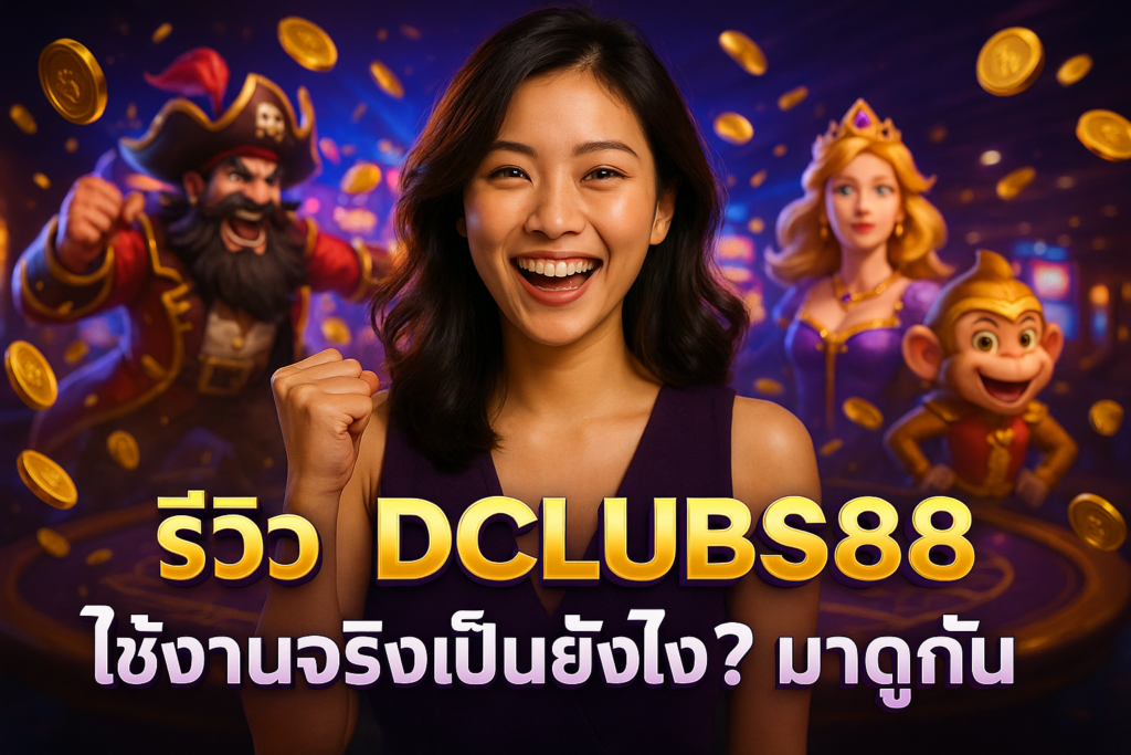 รีวิว DCLUBS88 ใช้งานจริงเป็นยังไง? มาดูกัน